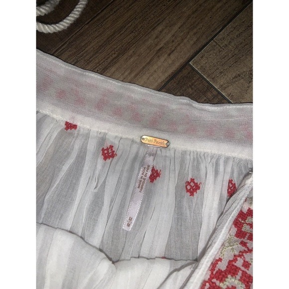 Free People Tops Free People Eternal Love Embroidered Top NWOT M revolve boho - Picture 10 of 11